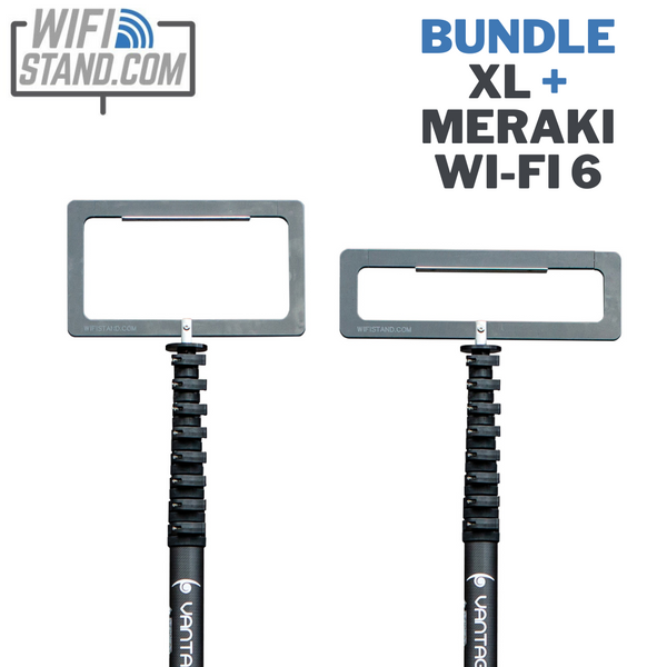 WiFiStand Bracket Bundle Discount UK EU Stock - XL & Meraki Wi-Fi 6