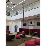 Vantage Point Products 16ft 4.9m 5m APOS mast tripod for active pre-deploy Wi-Fi site surveys for office Wi-Fi using Ekahau