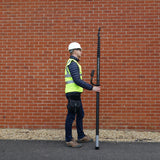 Retracted 52ft 15m five storey carbon fibre inspection and survey camera pole system, fits in most vehicles for easy transport, supplied by Vantage Point Products