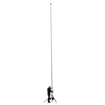 Vantage Point Products 40ft 12m four storey survey camera pole solution for asset roof and solar survey inspection, fully extended