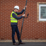 Wireless camera roof, solar panel and building survey and inspection survey mast pole by Vantage Point Products