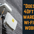Can you trust our 12m 40ft warehouse Wi-Fi site survey mast tripods?