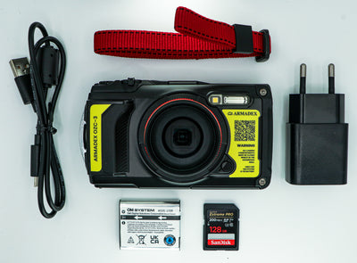 10m 35ft Reach RVI Camera Pole System and ATEX/IECEx Rugged Camera ARMADEX OZC 3 – for Oil & Gas / Hazardous Areas