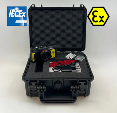 10m 35ft Reach RVI Camera Pole System and ATEX/IECEx Rugged Camera ARMADEX OZC 3 – for Oil & Gas / Hazardous Areas