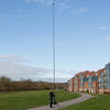 Portable and high quality professional carbon fibre survey and inspection mast pole with tripod, sold by Vantage Point Products